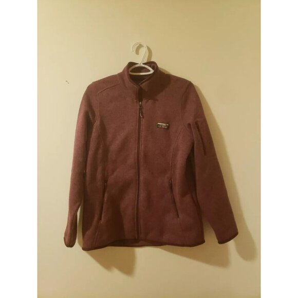L.L.Bean Size L Hi-Pile Fleece Long Sleeve Zip Up Jacket. - Picture 1 of 4